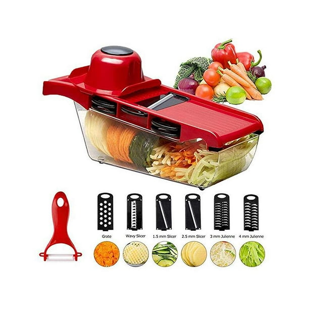 Stainless Steel Potato Peeler Vegetable Fruit Grater Tool with Storage Container